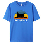 Load image into Gallery viewer, Cozy Cat Printed T-Shirt - High Quality Cotton Anime Tee Unisex