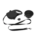 Load image into Gallery viewer, 3-in-1 Retractable Dog Leash with Water Bottle & Bowl – Portable Pet Walking Lead