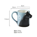 Load image into Gallery viewer, 3D Cartoon Cat Water Cup - Creative Handle Ceramic Coffee Mug