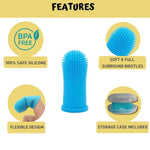 Load image into Gallery viewer, Dog Super Soft Pet Finger Toothbrush - Silicone Teeth Cleaning Brush