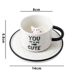 Load image into Gallery viewer, Cute Kitten Cat Claw Ceramic Cup - 3D Animal Coffee Water Mug