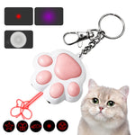 Load image into Gallery viewer, Laser Pattern Pet LED Toy – Rechargeable Interactive Cat Pointer with Bright Animation
