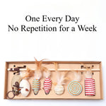 Load image into Gallery viewer, 7-Piece Cat Toy Set – Feather Wand, Plush Mouse & Bell Toys