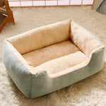 Load image into Gallery viewer, Cat & Dog Beds Cushion Pet House Basket Soft Cozy Habitat Accessories Supplies
