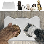 Load image into Gallery viewer, Silicone Non-Stick Pet Feeding Mat & Bowl – Waterproof Tray for Dogs & Cats