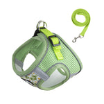 Load image into Gallery viewer, Floral Pet Harness and Leash Set - Reflective Anti-Escape for Dog&Cat