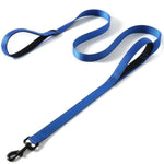 Load image into Gallery viewer, Heavy Duty Reflective Dog Leash – Padded Double Handle for Training & Control
