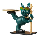 Load image into Gallery viewer, Bulldog Cool Sculpture - Butler Storage Box with Tray Nordic Decor