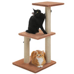 Load image into Gallery viewer, Cat Tree Tower - Scratch Posts, Hammock & Removable Top Perch