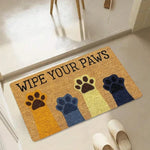 Load image into Gallery viewer, Cat Paw Print Doormat - Absorbent Kitchen Rug Welcome Mat