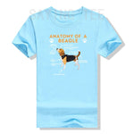 Load image into Gallery viewer, Funny Beagle Anatomy T-Shirt – Cute Dog Lover Gift Tee for Pet Moms