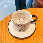 Load image into Gallery viewer, Cute Kitten Cat Claw Ceramic Cup - 3D Animal Coffee Water Mug