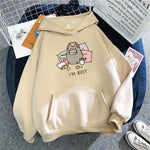 Load image into Gallery viewer, Funny Hoodie - Women's Kawaii Korean Harajuku Sweatshirt