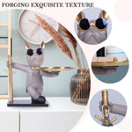 Load image into Gallery viewer, Bulldog Cool Sculpture - Butler Storage Box with Tray Nordic Decor