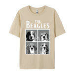 Load image into Gallery viewer, Cute Beagle Dog T-Shirt – Men’s Cotton Birthday Tee, Short Sleeve