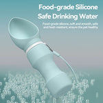 Load image into Gallery viewer, ROJECO Leakproof Pet Water Bottle – Foldable Silicone Travel Bowl for Dogs & Cats