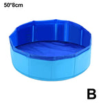 Load image into Gallery viewer, Foldable Dog & Cat Swimming Pool – Interactive Fish Toy & Water Basin
