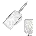 Load image into Gallery viewer, Stainless Steel Mesh Cat Litter Scoop – Durable Shovel for Pet Cleaning