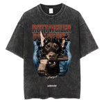 Load image into Gallery viewer, Animal Cat Print Vintage Washed T-Shirt - Y2K Cotton Hip Hop Tee