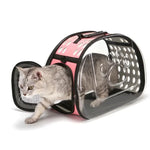 Load image into Gallery viewer, Portable Breathable Foldable Transparent Outdoor Pet Bag for Cats & Dogs