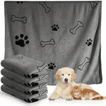 Load image into Gallery viewer, Pet Microfiber Bath Towel 60x100cm - Quick-Drying Absorbent Towel