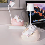 Load image into Gallery viewer, Cute Cat Night Light - Rechargeable Silicone Children's Sleeping Lamp