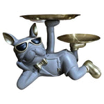 Load image into Gallery viewer, Bulldog Cool Sculpture - Butler Storage Box with Tray Nordic Decor