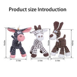 Load image into Gallery viewer, Durable Donkey-Shaped Plush Squeaky Dog Chew & Training Toy