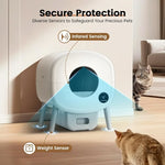 Load image into Gallery viewer, XL Self-Cleaning Litter Box - App Control, Odor-Free Multi-Cat