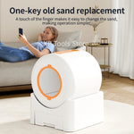 Load image into Gallery viewer, Automatic Self-Cleaning WiFi Cat Litter Box with App & Deodorizer