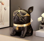 Load image into Gallery viewer, ERMAKOVA French Bulldog Tissue Box - Modern Luxury Dog Statue Ornament