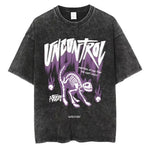 Load image into Gallery viewer, Animal Cat Print Vintage Washed T-Shirt - Y2K Cotton Hip Hop Tee