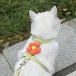 Load image into Gallery viewer, Cat& Dog Harness and Leash Set - Adjustable Breathable Pet Harness