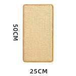 Load image into Gallery viewer, Natural Sisal Cat Scratching Mat Multi-Stick Pad for Wall Sofa Floor Protection