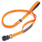 Load image into Gallery viewer, Heavy Duty Tactical Bungee Dog Leash – No Pull, Reflective & Shock Absorbing