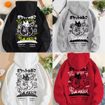 Load image into Gallery viewer, Cute Cat Cartoon Sweatshirt - Women's Harajuku Hooded Hoodie