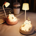 Load image into Gallery viewer, Cute Cat Night Light - Rechargeable Silicone Children's Sleeping Lamp
