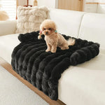 Load image into Gallery viewer, Dog Beds for Large Dogs - Pet Basket Bed with Cushions & Bedding