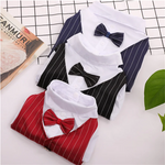 Load image into Gallery viewer, Pet Tuxedo Costume with Bow Tie - Dog Cat Wedding Party Outfit