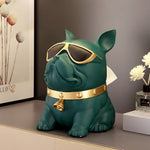 Load image into Gallery viewer, ERMAKOVA French Bulldog Tissue Box - Modern Luxury Dog Statue Ornament