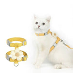 Load image into Gallery viewer, Cat& Dog Harness and Leash Set - Adjustable Breathable Pet Harness