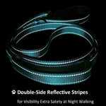 Load image into Gallery viewer, Heavy Duty Reflective Dog Leash – Padded Double Handle for Training & Control