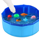 Load image into Gallery viewer, Foldable Dog & Cat Swimming Pool – Interactive Fish Toy & Water Basin