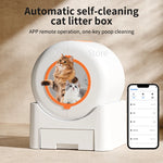 Load image into Gallery viewer, Automatic Self-Cleaning WiFi Cat Litter Box with App & Deodorizer