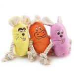 Load image into Gallery viewer, Squeaky Dog Chew Toys for Small & Large Breeds Durable Puppy Teething Plush