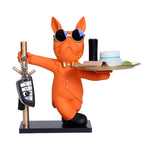 Load image into Gallery viewer, Bulldog Cool Sculpture - Butler Storage Box with Tray Nordic Decor