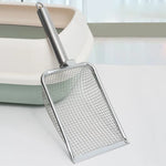 Load image into Gallery viewer, Stainless Steel Mesh Cat Litter Scoop – Durable Shovel for Pet Cleaning