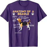 Load image into Gallery viewer, Funny Beagle Anatomy T-Shirt – Cute Dog Lover Gift Tee for Pet Moms