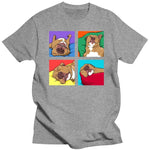 Load image into Gallery viewer, Funny Pitbull Lazy Dog Lover T-Shirt Cotton Graphic Streetwear Summer Tee