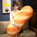 Load image into Gallery viewer, French Bread Plush Pillow - Stuffed Food Plushie Sleeping Companion